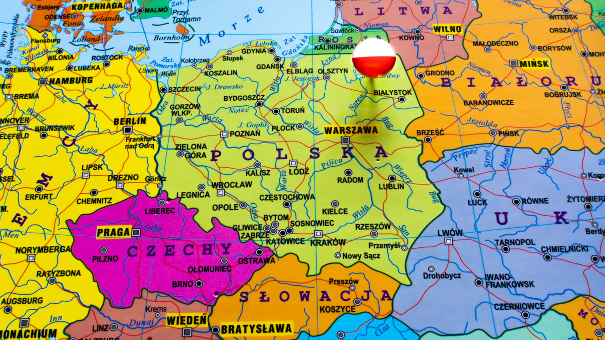 Podział na okręgi w Polsce